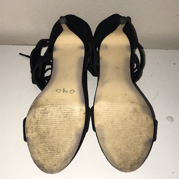 Steve Madden Caged Lace Up Heels - Picture 7 of 9